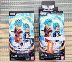 ドラゴンボール フュージョンワールド CROSS3BOX テープあり 新品未 