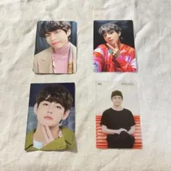 BTS テヒョン テテ ミニフォト 4枚セット