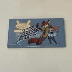 ズートピア2 スクエア缶バッジ　ジュディー ニック