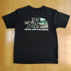 THE NORTH FACE カモフラージュTシャツ M　迷彩