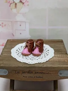 リカちゃんやネオブライスのかわいい革のドール用ブーツ☆靴☆ハンドメイド