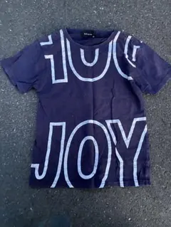 SHISKY Tシャツ ネイビー ロゴプリント フェード　ナス紺カラーのサムネイル