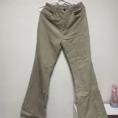 ハイウエスト カジュアルパンツ