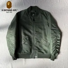 A BATHING APE エイプ L-2 ミリタリージャケット カーキのサムネイル
