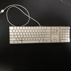 【ジャンク】現状渡し・動作未確認・キー脱落ありMac純正USキーボードA1048