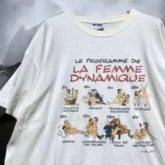 AHZO エロ Tシャツ ビンテージ 古着 白 セクシー ネタ セックス 48手