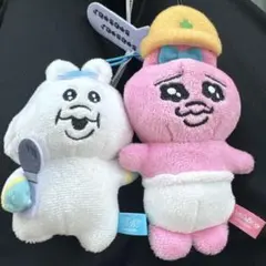 おぱんちゅうさぎ　んぽちゃむ　マスコットキーホルダー