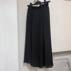 23区 フレアスカート ブラック サイズ38のサムネイル