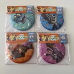 ズートピア2 ハッピーくじ H I賞 缶ミラー