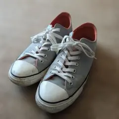 Converse All Star グレー/オレンジ スニーカー　26.5cm