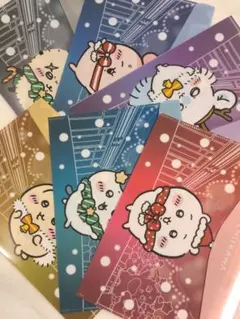 ちいかわ☆セブンイレブン　オリジナルフラットケース　全６種コンプリートセット