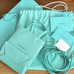 TIFFANYショルダーバッグミニショッピングレザー2wayのサムネイル