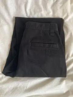 UNIQLO ワイドフィットチノブラック W79cm