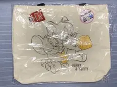 トムとジェリー　ビックトートバッグ　マチ付き
