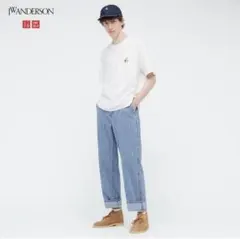 UNIQLO × JW ANDERSON ユニクロ　ストライプ　デニム　パンツ