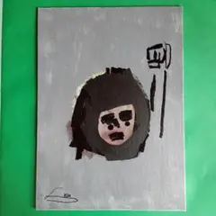 アクリル画 (まだ途中でいいと思えた日)