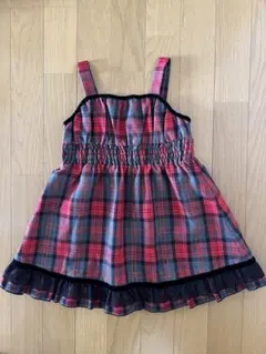 ワンピース　ジャンパースカート　110cm