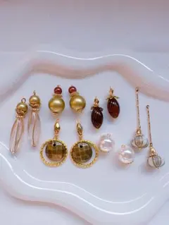 フックピアス 6点セット