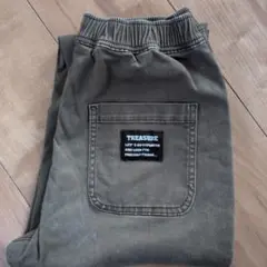 ストレッチパンツ　カーキ　150cm