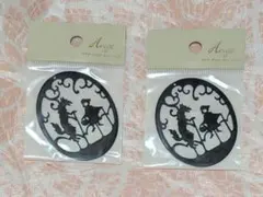 アンジェ　影絵アクリルパーツ　赤ずきん　2個セットのサムネイル
