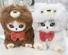 mofusand展 テディベアにゃん ぬいぐるみS マスコット セット - メルカリ