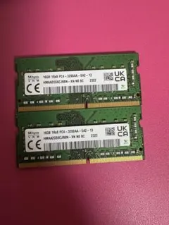 SK hynix ノート用メモリ 32GB(16GB×2枚) DDR4-3200 - メルカリ