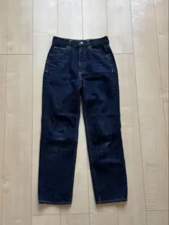GU ハイウエストストレートジーンズ　S