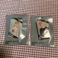 &TEAM 缶バッジ YUMA TAKI 2種セット