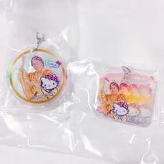 松平健 × ハローキティ ふらっとめじるしアクセサリー マツケンサンバ ガチャ