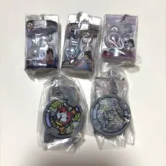 妖怪ウォッチ　ミニチュアパッケージコレクション　5点　フルコンプセット