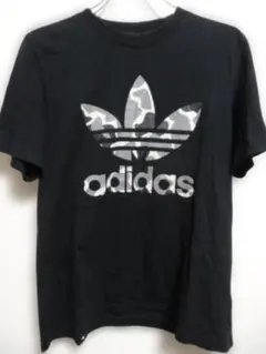 adidas カモフラージュロゴ Tシャツ
