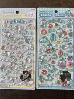 【正規品】ボンボンドロップシール　サンリオ第二弾　シナモンロール　ハンギョドン