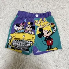 中古 リトシー ミッキー ディズニー ボトムス パンツ 半パン ベビー 90cmのサムネイル