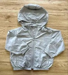 GAP フード付きパーカー 18-24ヶ月 グレー ウィンブレ