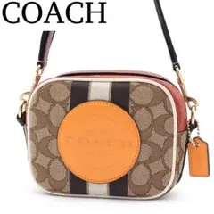 【極美品】COACH デンプシー シグネチャー カメラバッグ ショルダーバッグ