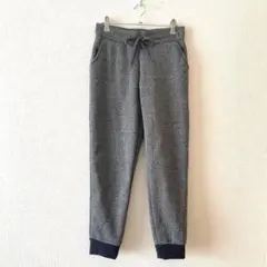 ☆【クロッシー】イージーパンツ 裏ボア ウエストゴム ポケット有 あったか M