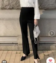 のびのびストレッチセンターラインマタニティパンツ　SHORT