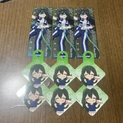 ⭕️ 僕のヒーローアカデミア 十傑 クリアカード 蛙吹梅雨 セット④
