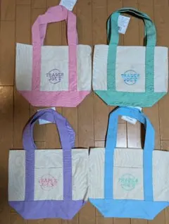 Trader Joe's トートバッグ 4色セット