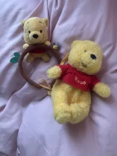 プーさん くまのプーさん ディズニー カチューシャ ポシェット ぬいぐるみ