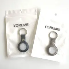Apple AirTag ホルダー キーリング 2個 YOREMEI 1720円のサムネイル