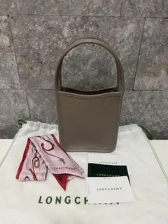✨ほぼ未使用✨LONGCHAMP ロンシャン スマホショルダーバッグ グレー 