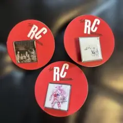 RC SUCCESSION ピンバッジ ブルー　シングルマン　OK 3個セット