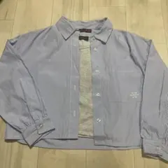 lovetoxic ストライプ 長袖シャツ タンクトップ付 S