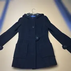 # BURBERRY BLUE LABEL フード付きコート 36