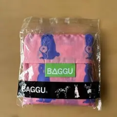 BAGGU エコバッグ ピンク ウサギ柄 ミスタードーナツのサムネイル