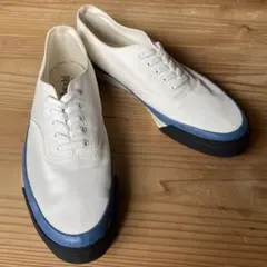Asahi DECK デッキシューズ 035 WHITE/BLUE アサヒのサムネイル