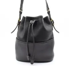 COACH レザー 巾着型 ショルダーバッグ OLD COACH オールドコーチ レザーショルダーバッグ 巾着 9946 - メルカリ