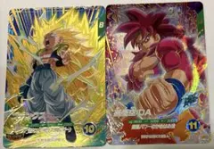 ドラゴンボールスーパーダイバーズ GOD ゴテンクス GOD 孫悟空　DA