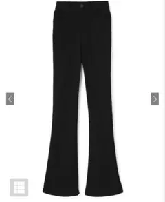 【新品未使用タグ付き】GRL ストレッチフレアパンツ [cu34]